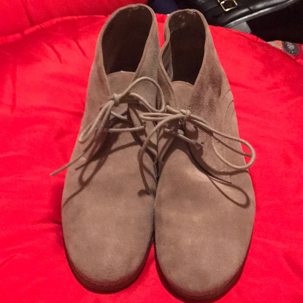 Franco Sarto Suede Booties